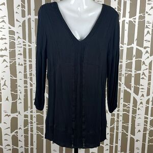 Amuse Society Gauze Tunic Black S